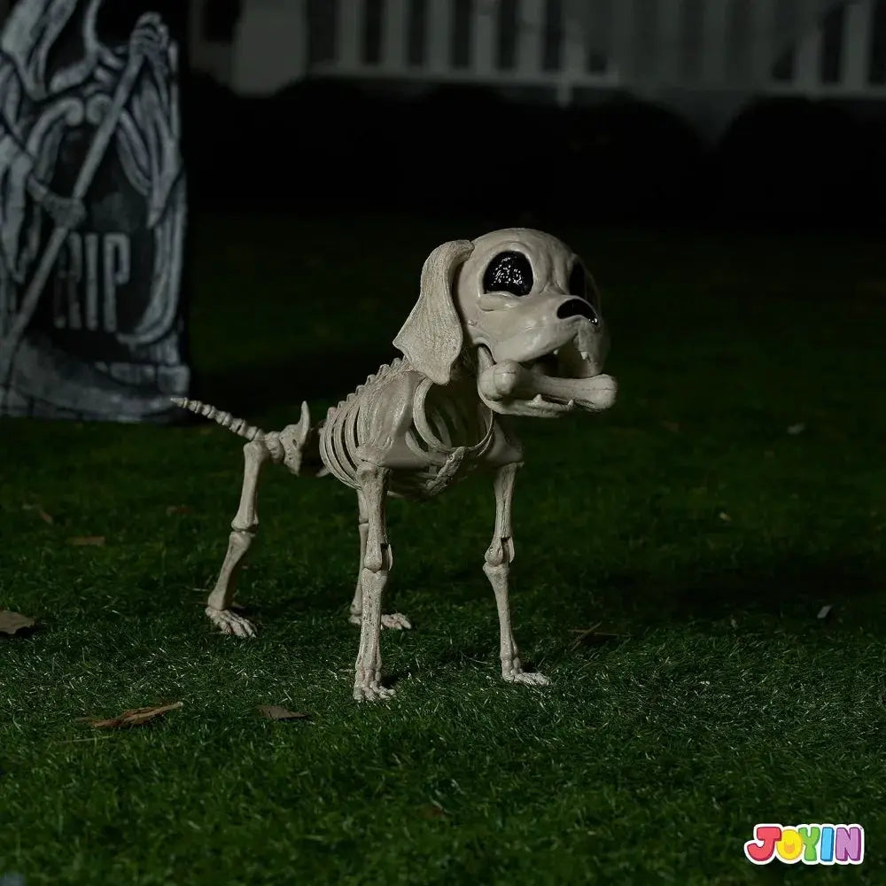 Halloween Dog Skeleton | Posable Joints | Full Body | 12.6 Inch