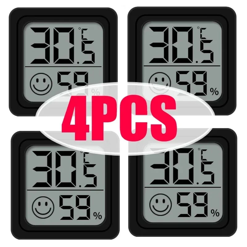 1/3/4/6 PCS Mini LCD Digital Thermometer Hygrometer Indoor Room Temperature Humidity Meter Sensor Gauge Weather Station Set from PriceLows™