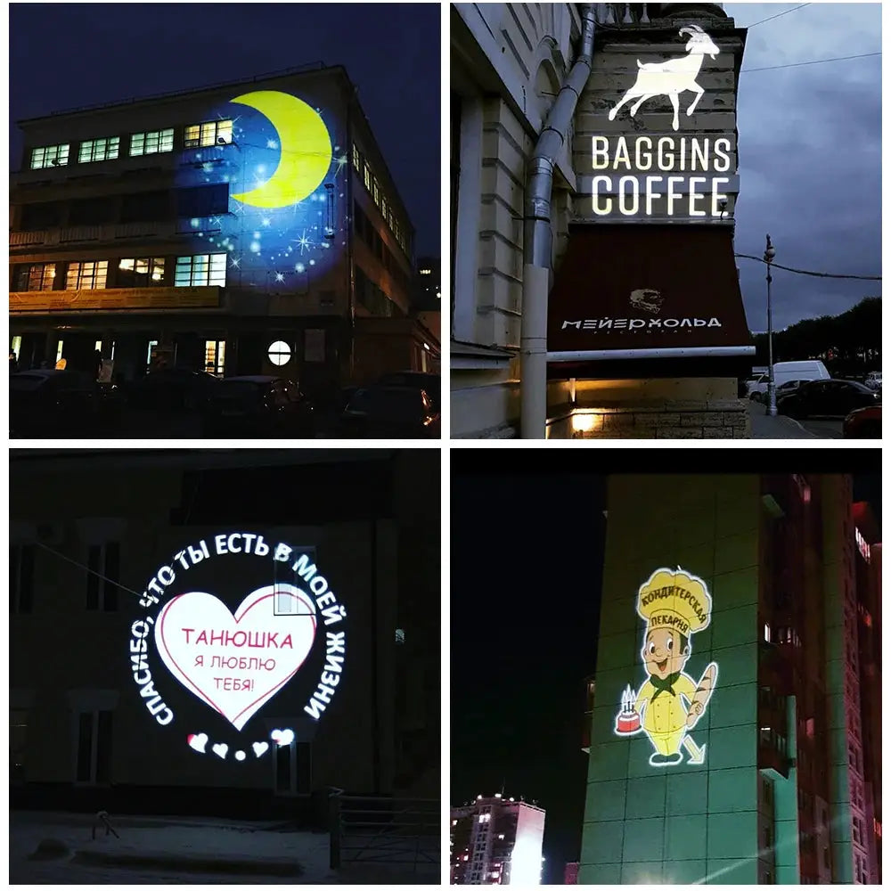 LED Gobo Projector | 200W | IP65 Rated | Custom Logo