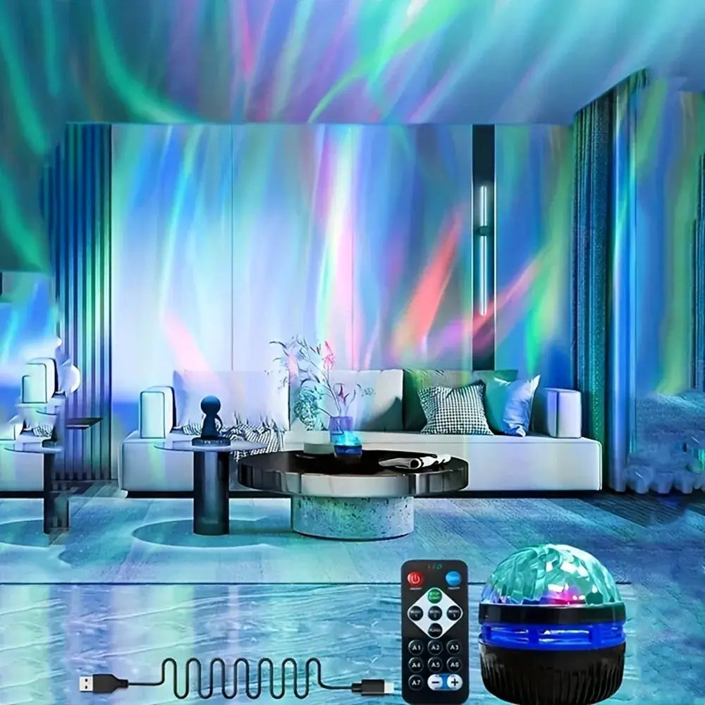 Galaxy Projector | 5V USB Powered | 360 Rotation Remote | 10 cm Length