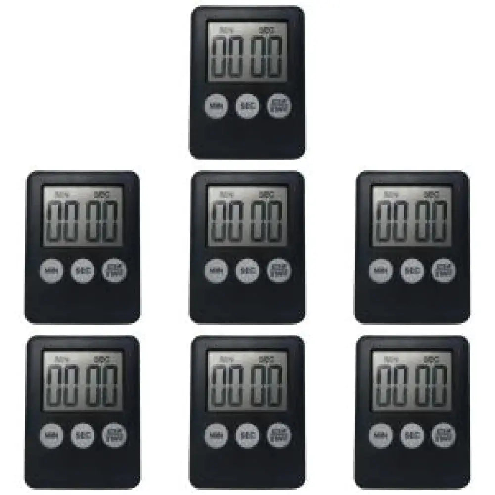 10-1PC Mini Electronic Timer Stopwatch LCD Display for Sports Exercise Baking Cooking Digital Timer Multi-Function Kitchen Timer from PriceLows™
