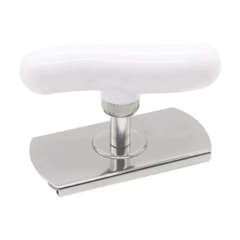 Bottle Opener | Stainless Steel | Rotating Design | White 7.5x4x7 cm