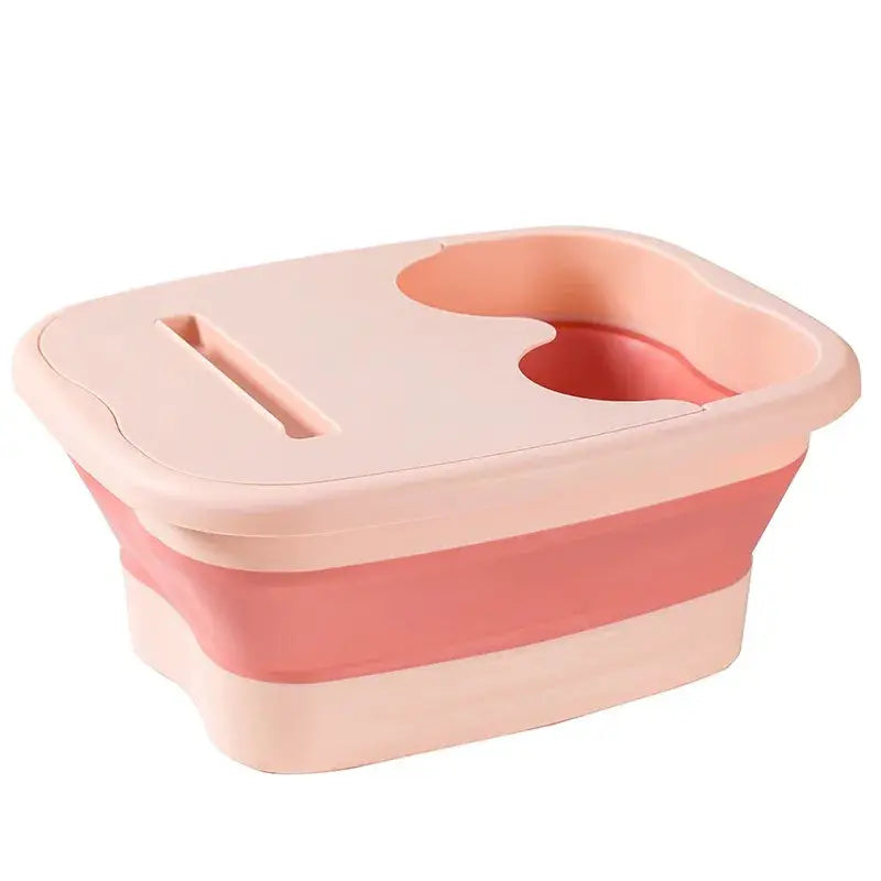 Foldable Foot Bath | Silicone Bucket | With Massage Points