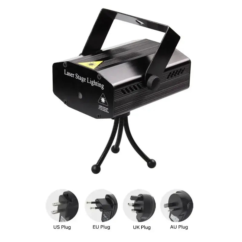 LED Laser Stage Light | Sound Activated | Remote Control | Outdoor Use