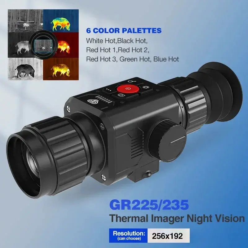 Thermal Scope 12um Thermal Imaging Scopes for Rifles 25mm 35mm Thermal Riflescope Thermal Night Vision Scope for Hunting from PriceLows™