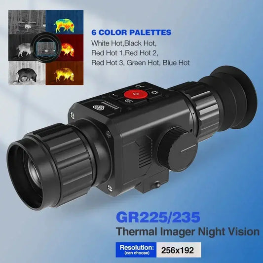 Thermal Scope 12um Thermal Imaging Scopes for Rifles 25mm 35mm Thermal Riflescope Thermal Night Vision Scope for Hunting from PriceLows™