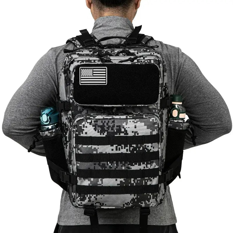 Tactical Backpack | 45L Capacity | MOLLE System | Adjustable Straps