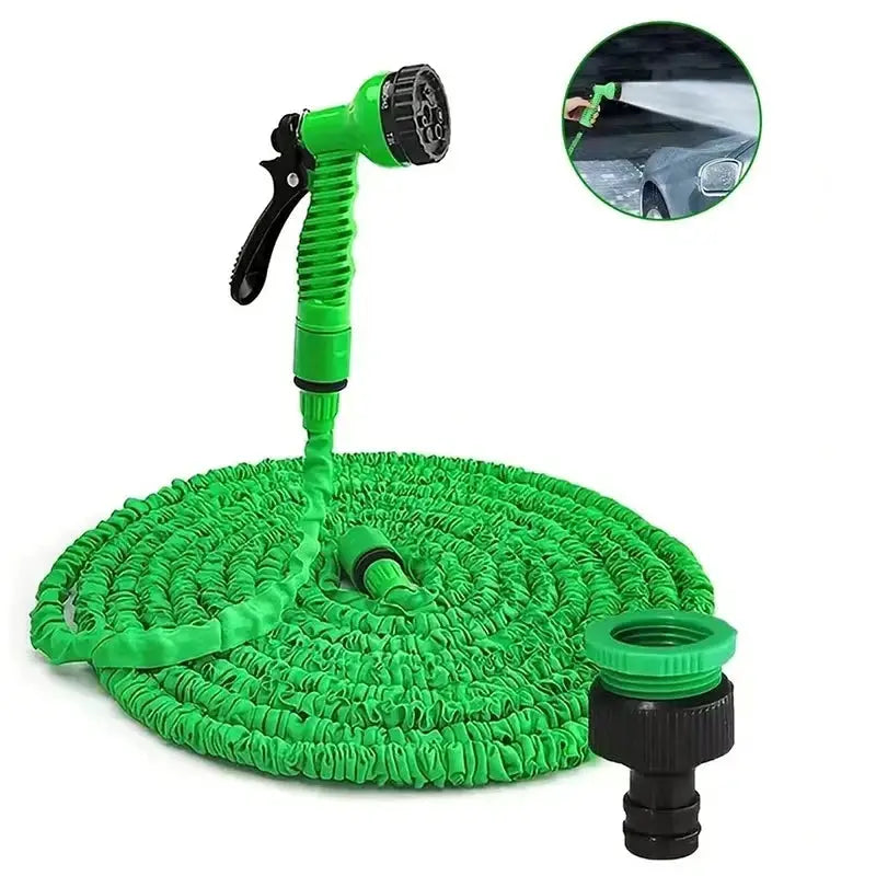 25FT-200FT Expandable Magic Hose 7 Water Spraying Functions Gun Durable Materials Home Garden Watering Tools Lightweight Design from PriceLows™