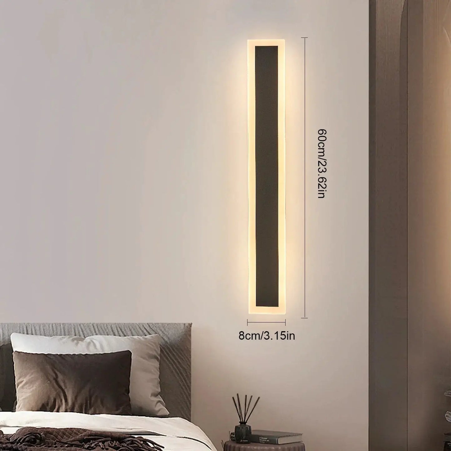 Wall Lamp with Acrylic Shade – Anti-Rust, Waterproof, and Corrosion-Resistant for Both Indoor and Outdoor Use from PriceLows™