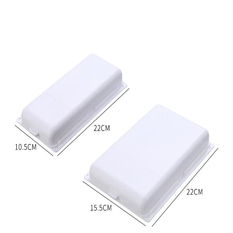 Under Desk Drawer Organizer | ABS Plastic | Adhesive | L22x15.5, S22x10.5