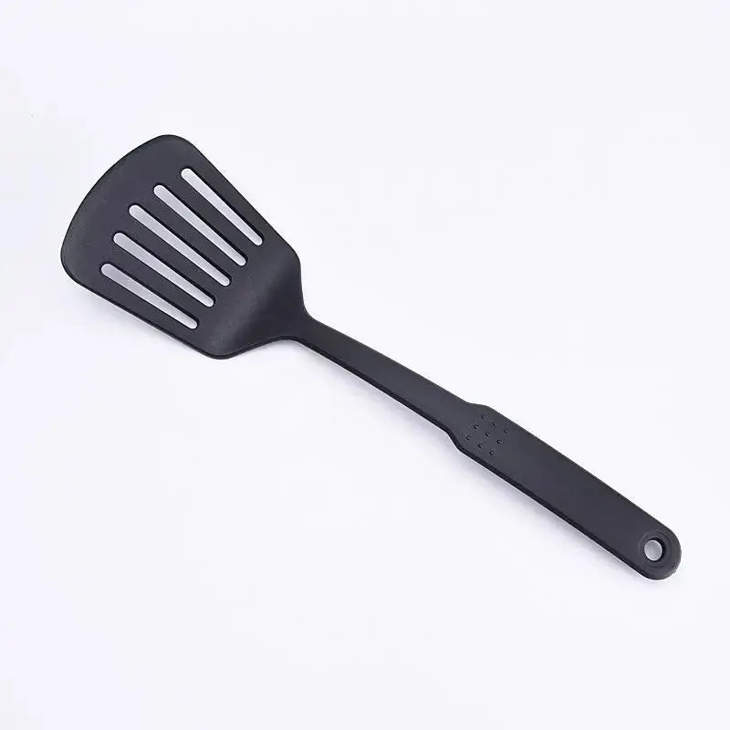 1Pc/7Pcs Straight Nylon Kitchen Cookware Set Non-Stick Pans Utensil Set Turner, Soup Ladle, Skimmer Set from PriceLows™