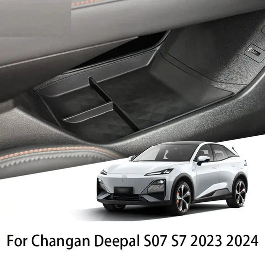 Black car center console storage box for Changan Deepal S07 S7 2023 2024 Interior Storage Box Auto Accessories from PriceLows™