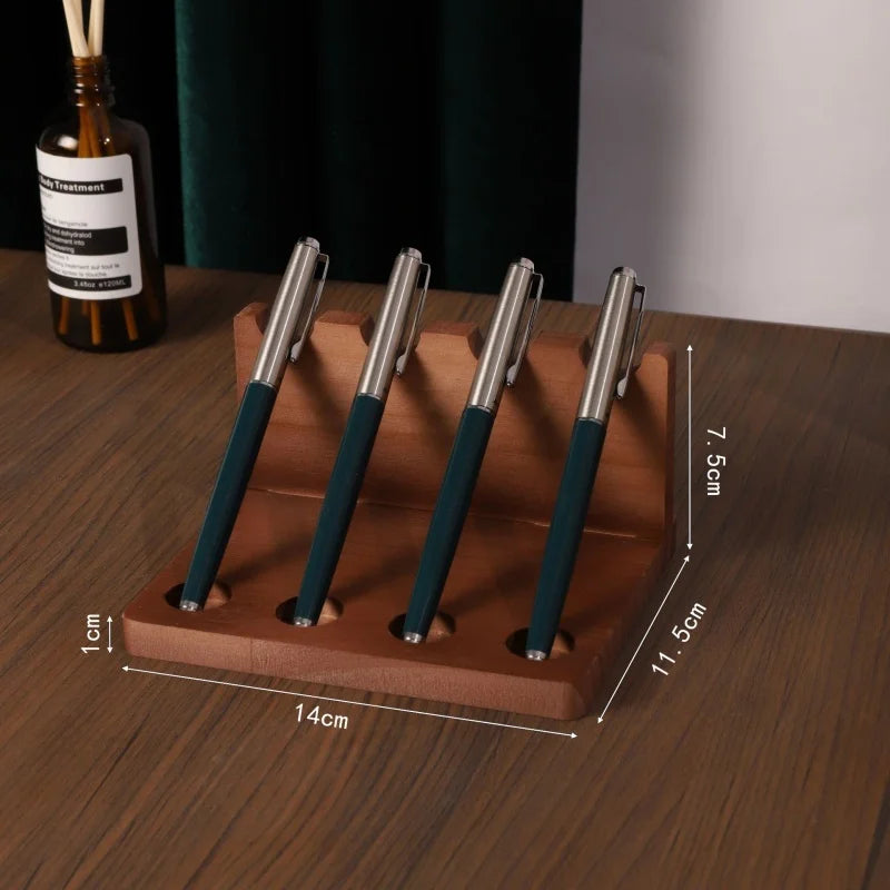 Desk Organizer | Walnut Wood | Pen Holder | Phone Stand