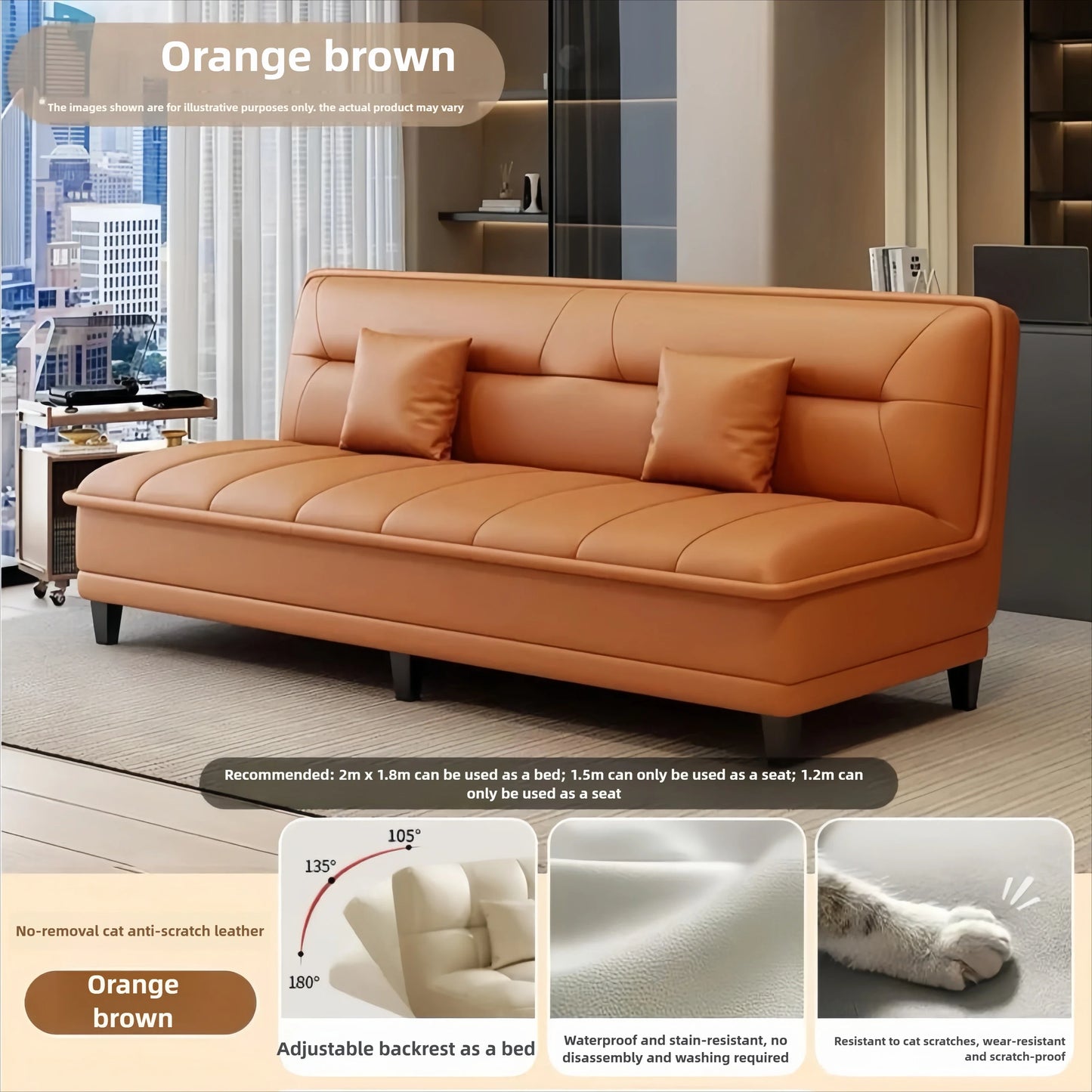 Sofa Bed | Folding | Dual-Purpose | Small Space Living