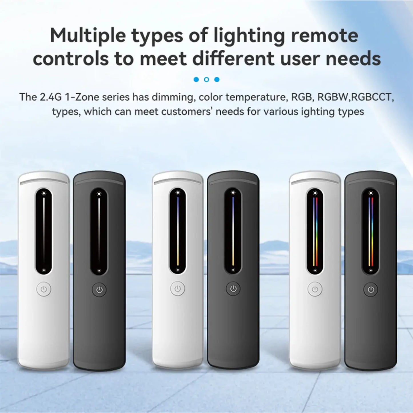 2.4GHz LED Controller RF Remote Wireless LED Dimmer C01RF C02RF C03RF C04RF C05RF DIM CCT RGB RGBW COB 2835 LED Strip Lighting from PriceLows™