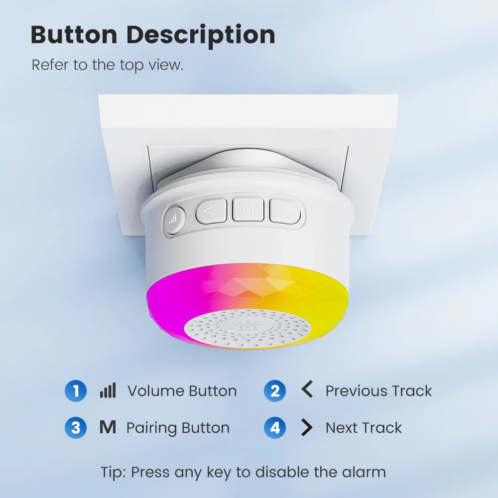 SMATRUL Tuya WiFi Sound And Light Alarm Sensor With EU US UK Plug For Smart Life App Control Door/Window Sensor Camera Soil from PriceLows™