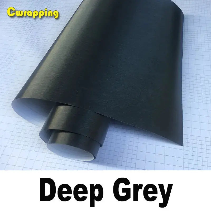 30cmx100cm Car styling Silver Matte Brush Metallic Vinyl Film Car Wrapping Sticker Decal Bubble Free Brushed Foil for Motorcycle from PriceLows™