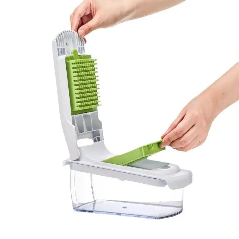 Vegetable Cutter | Stainless Blades | All In One | 18 Piece Set