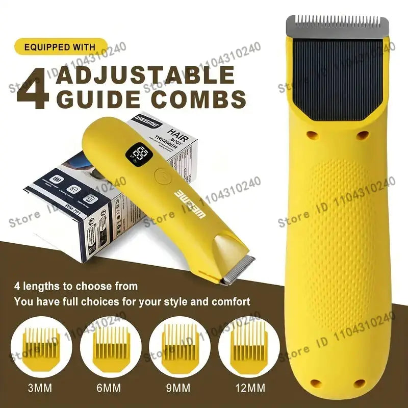 Electric Epilator | Rechargeable USB | LCD Display | Unisex