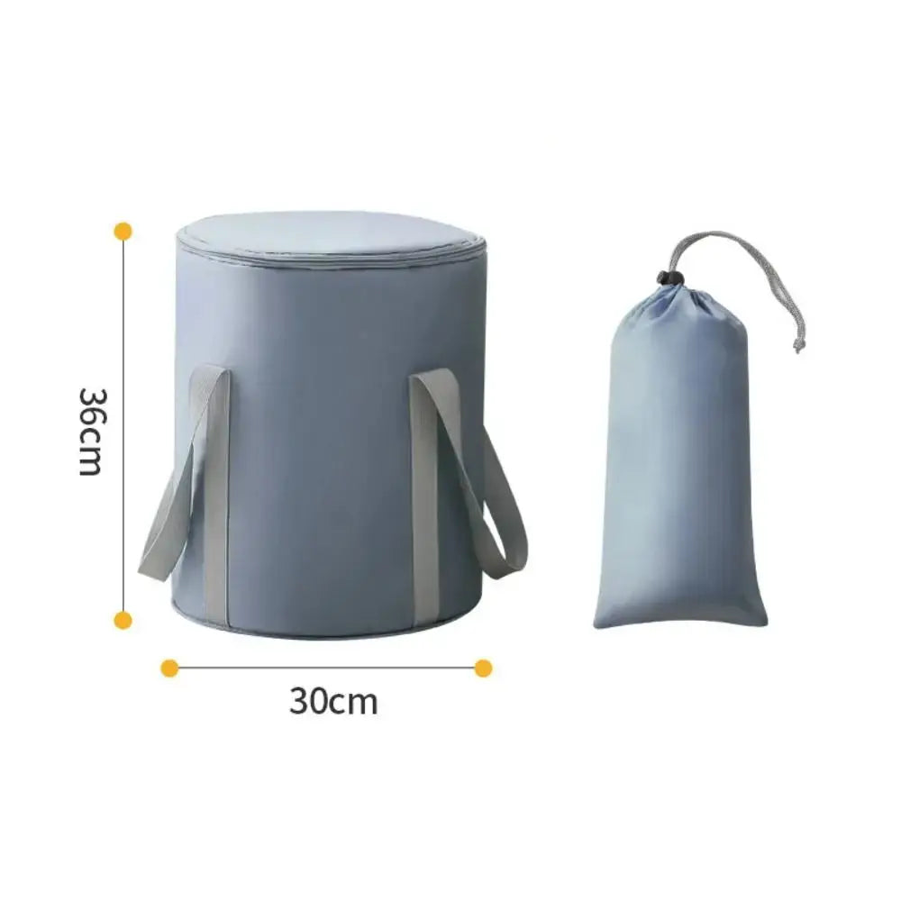 Foldable Foot Bath Tub | 5 Layer Thick Fabric | Large Capacity Portable Wash Basin For Travel And Spa Use