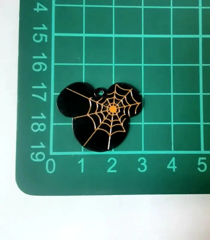 Halloween Pendant Charms | Metal Design | Cartoon Pattern | 10 Piece Set