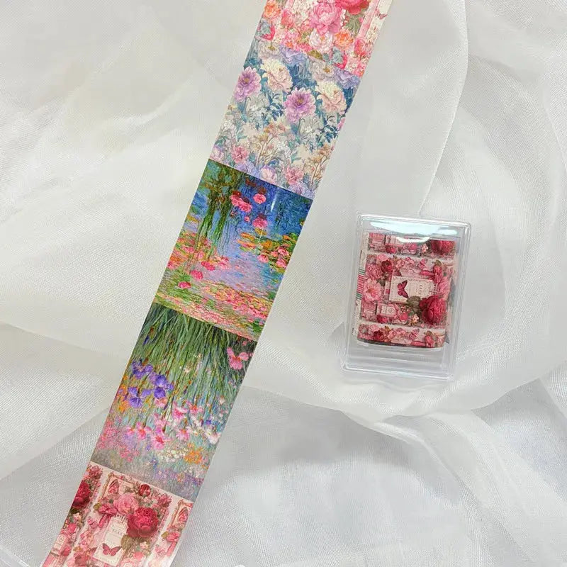1Pc 100cm Flower Nail Foils for Transfer Paper Floral Stickers Rose Nails Wraps Tulip Nail Art Decorations from PriceLows™