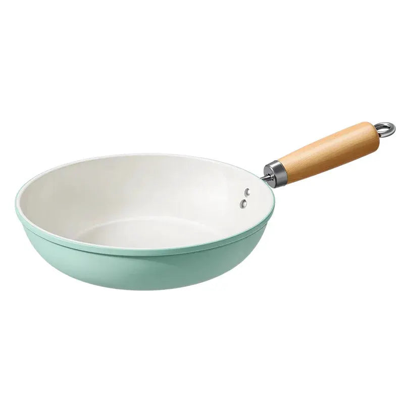 Ceramic Frying Pan | Nonstick | Flat Bottom | Universal Stove