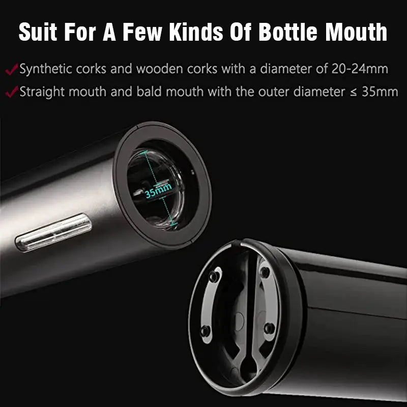 Automatic Electric Wine Openers for Beer USB & Battery Beer Bottle Openers Corkscrew Wine Beer Cap Opener Kitchen Accessories from PriceLows™
