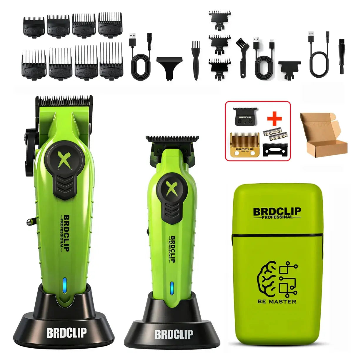 Hair Clipper Kit | 90 Min Battery Life | Stainless Steel Blades | FA1C FA1T FA1S