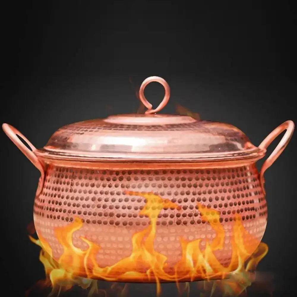 Hammered Copper Cookware Set - High-Quality Copper Pots and Pans from PriceLows™
