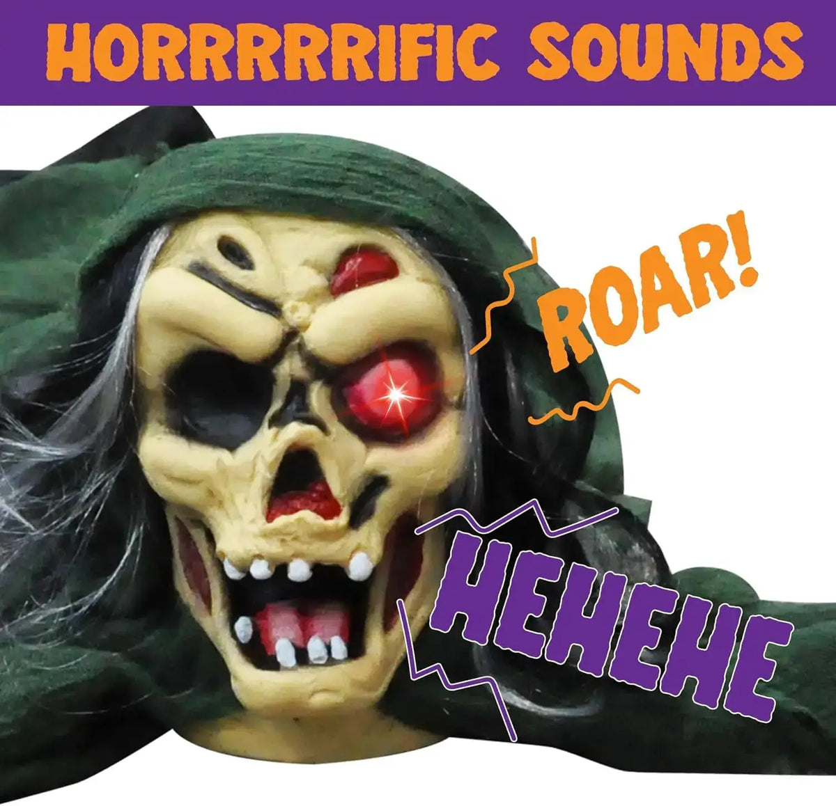 Zombie Groundbreaker | Creepy Sound | Glowing Eyes | Outdoor