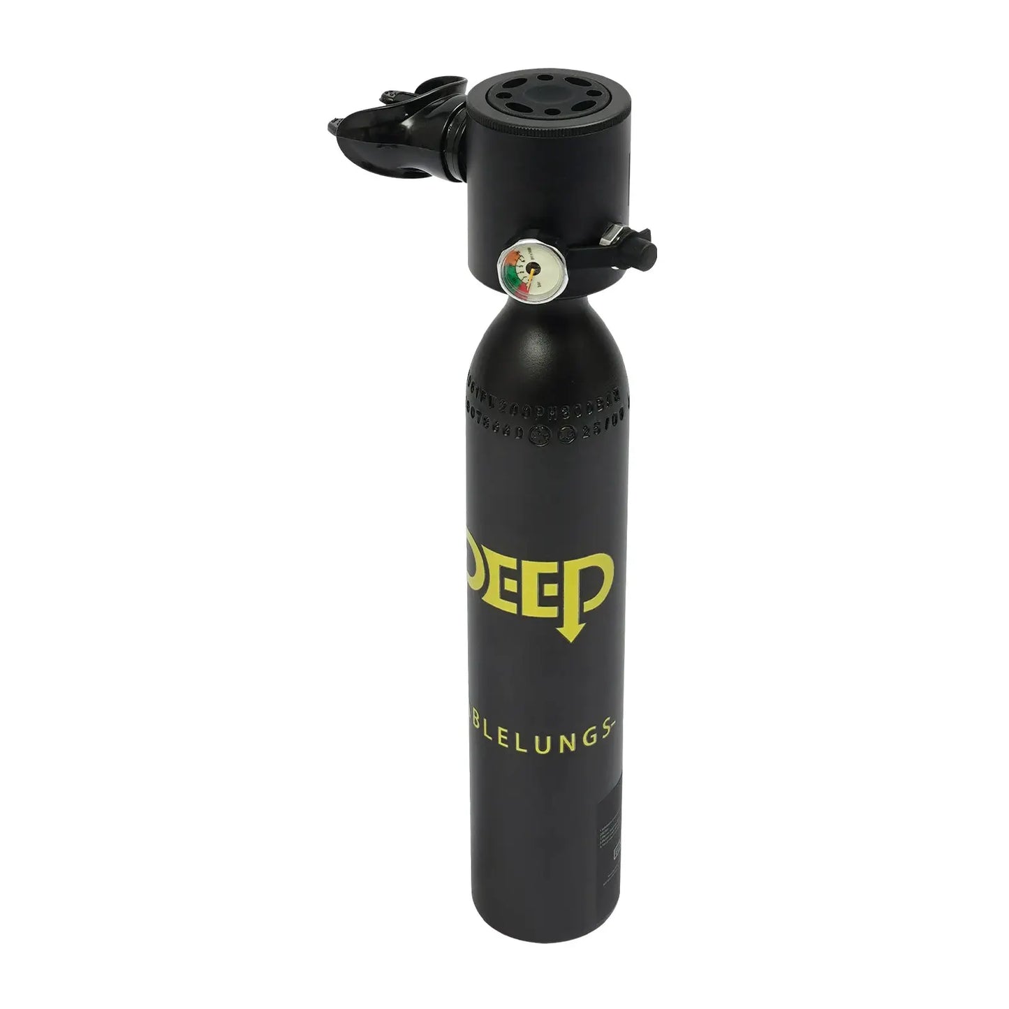 Mini Diving Tank Kit | 0.5L Cap | 200 Bar Working Pressure | With Pressure Gauge