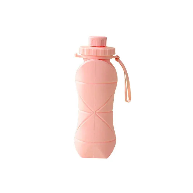 Outdoor Silicone Folding Water Bottle Portable Retractable Cup Travel Tools Collapsible Sport Bottles For Hiking Trekking Tours from PriceLows™