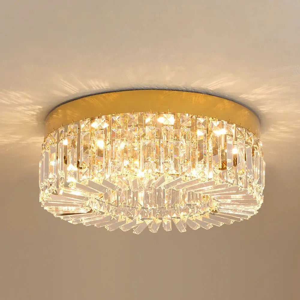 Crystal Ceiling Lamp Living Room Gold Luxury Modern Chandeliers Decoration Led Ceiling Lights Lighting Fixture Diameter 40 50cm from PriceLows™
