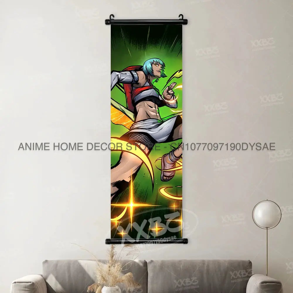 Uzumaki Naruto Posters Sasuke Home Decor Uchiha Madara Hanging Painting Might Guy Scrolls Picture Gaara Wall Art Killer B Mural from PriceLows™