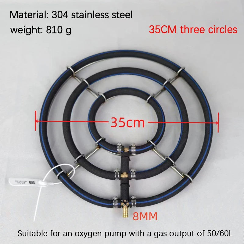 1pcs 304 Stainless Steel Koi Fish Pond Oxygenation Aquarium Nano Aeration Disc Fish Pond Seafood Pond Oxygen Plate Supplies from PriceLows™