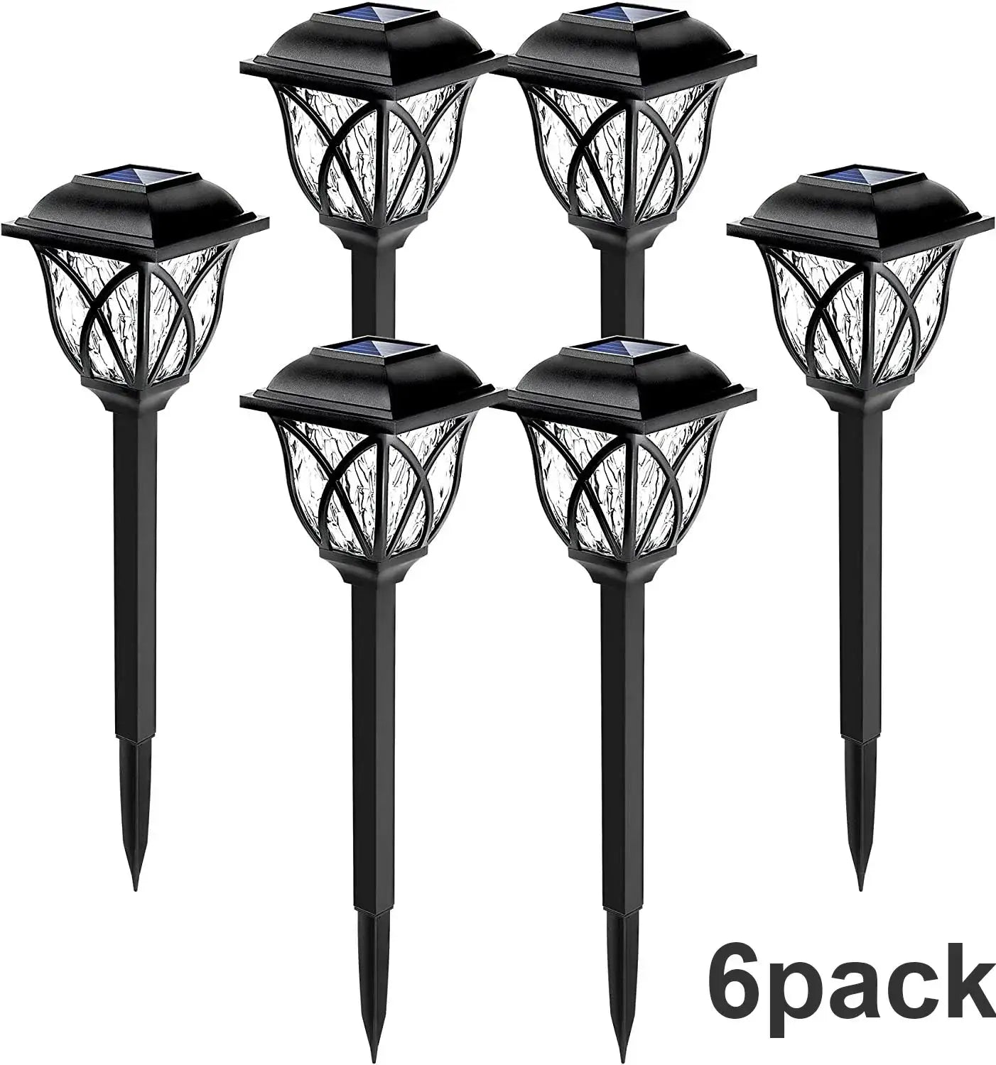 1-10Pack Solar Yard Lights Bright Lawn Lights Outdoor Waterproof Led Solar Pathway Lights Landscape Path Lights from PriceLows™