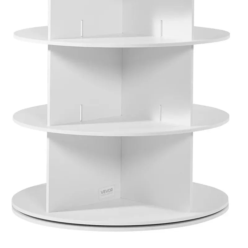 7-Tier Rotating Shoe Rack, 360° Spinning Storage Carousel, Freestanding Organizer for Bedroom, Living Room, Entryway, Closet, White from PriceLows™