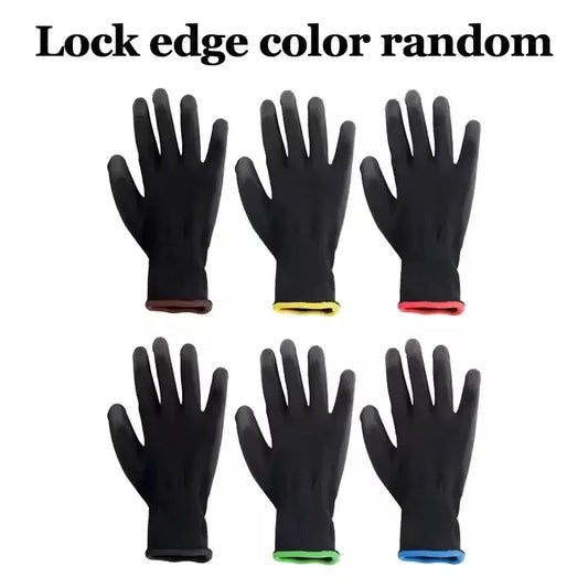 8/16/24PCS PU Coating Gloves Anti-Slip Wear-Resistant Nylon PU Gloves Durable Gardening Machinery Automotive Repair Tools from PriceLows™