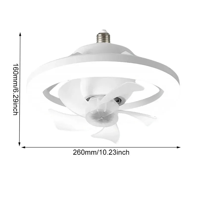 Ceiling Fan Bulb | E27 Base | LED RGB Dimmable | 3 Speeds