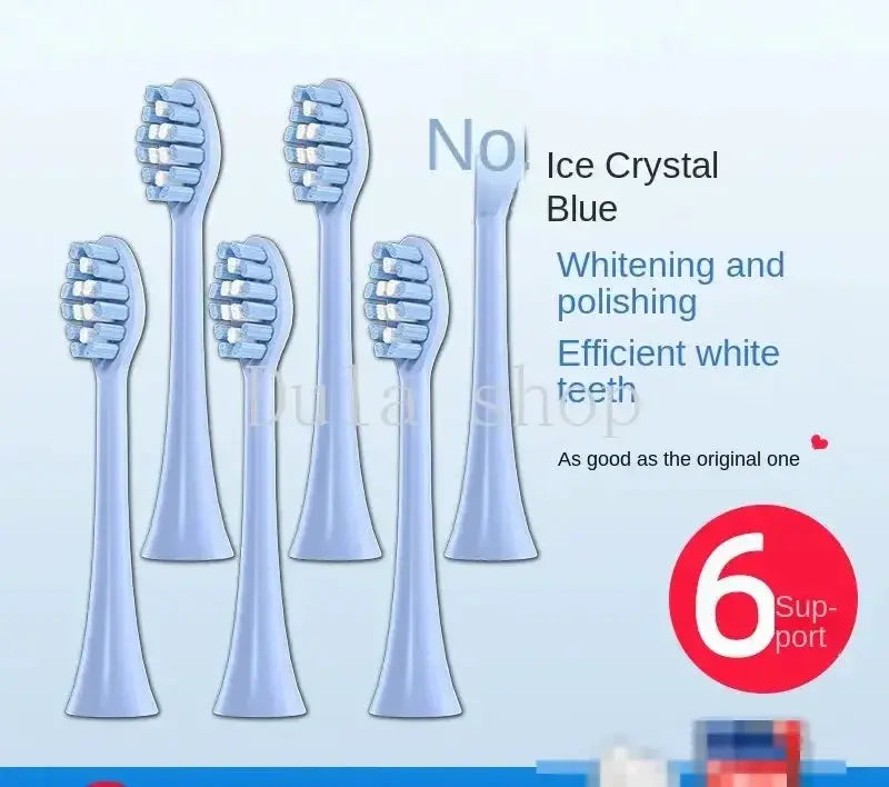12 pieces brush heads Fits with FLYCO electric toothbrush head TH01 original quality FT7105/FT7106/FT7205 universal replacement from PriceLows™