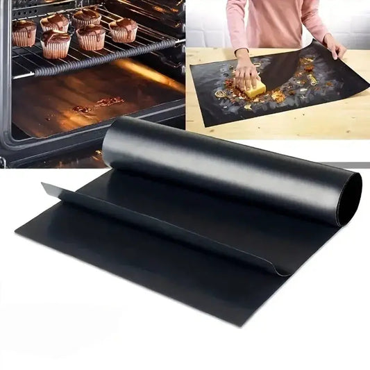 BBQ Grill Mat | Non-Stick Reusable | Extra Thick Pad | One Size