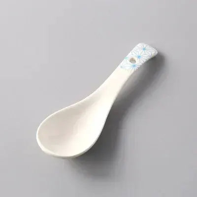 1Pcs Ceramic Spoon Multi-Function Glaze Porcelain Japanese Scoop Porridge Soup Spoon Tableware Restaurant Household Kitchenware from PriceLows™