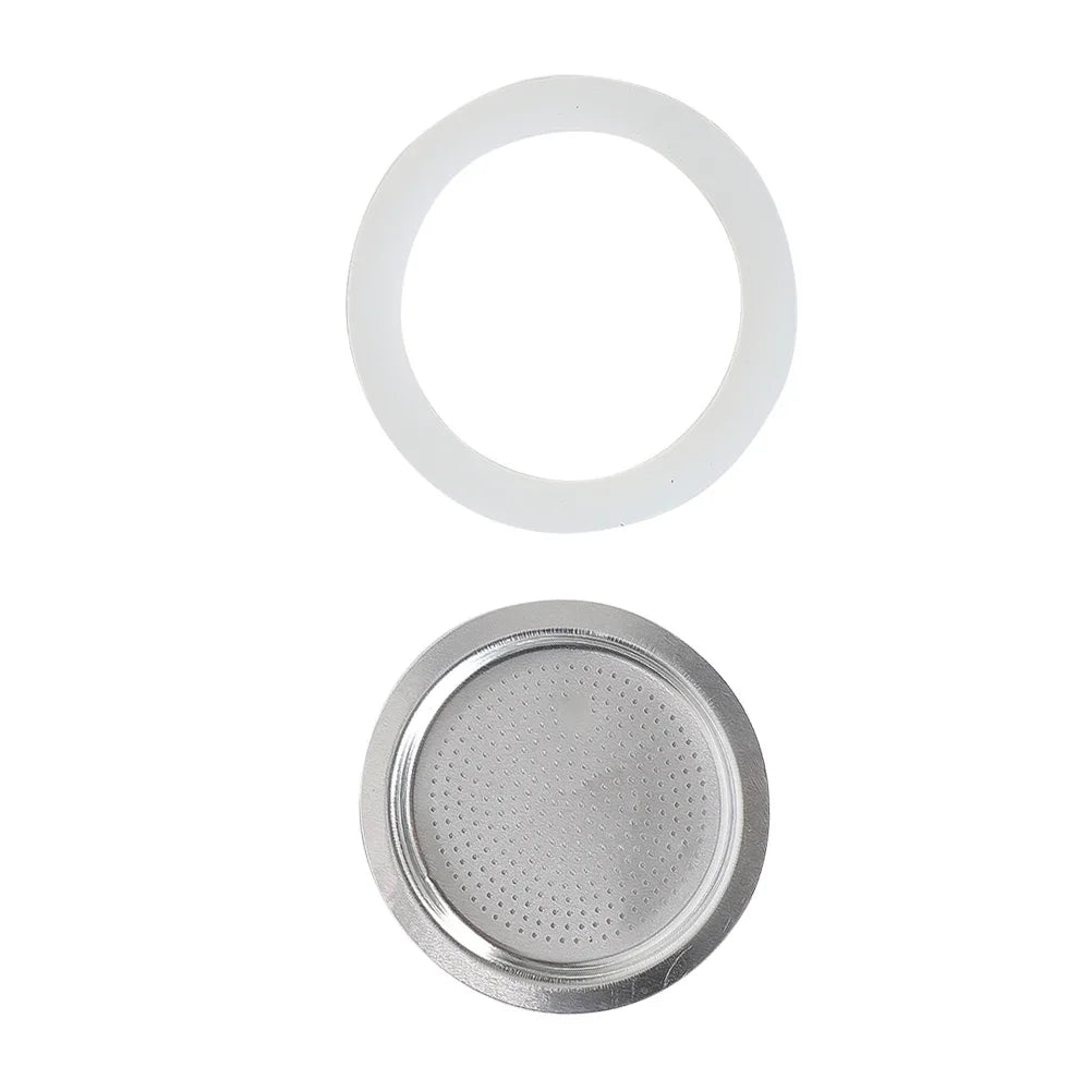 Moka Pot Gasket | Soft Silicone | Espresso Pot Compatible | Fits Most Moka Pots