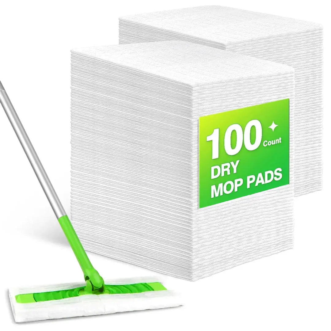 Disposable Dry Sweeping Cloth Pads Compatible with Swiffer Sweeper Household Floor Car Dust Removal Paper Electrostatic Mop Pads from PriceLows™