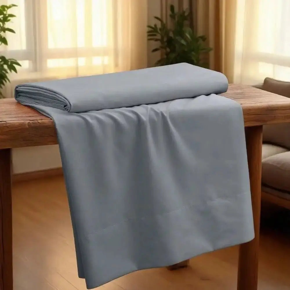 1PC Luxury Flat Sheet: Soft, Wrinkle-Free, Stain-Resistant, And Machine Washable Bedsheet For Effortless Care from PriceLows™