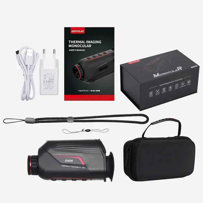 Thermal Imaging Monocular 15mm Focal Lens 256x192 Infrared Night Vision Telescope Thermal Scopes for Outdoor from PriceLows™