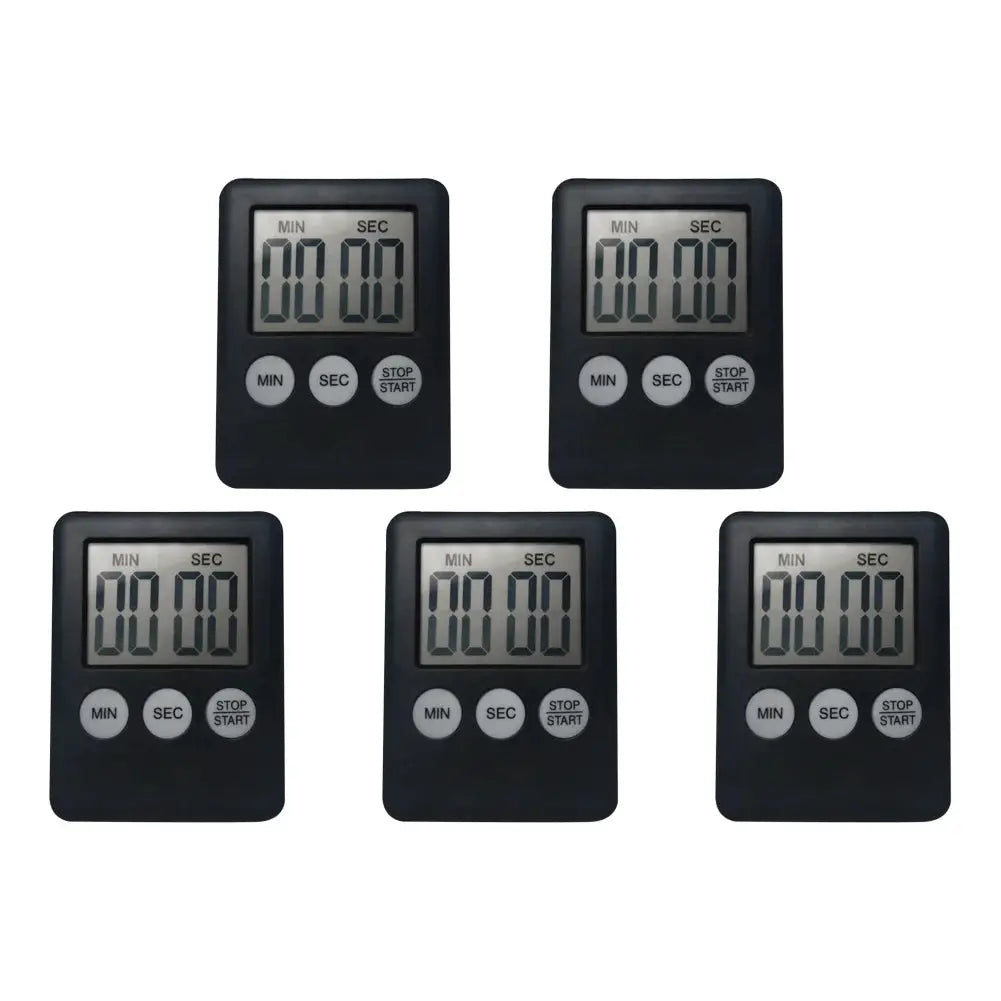 10-1PC Mini Electronic Timer Stopwatch LCD Display for Sports Exercise Baking Cooking Digital Timer Multi-Function Kitchen Timer from PriceLows™