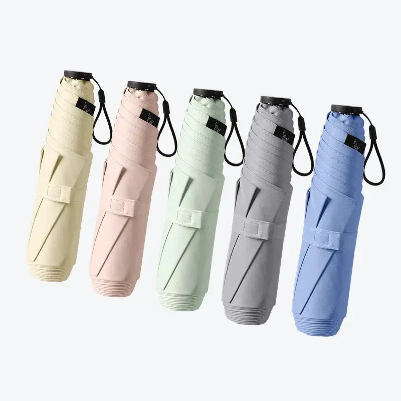 Ultralight Sun Umbrella | UV Protection | 5 Rib 3 Fold | Compact Design