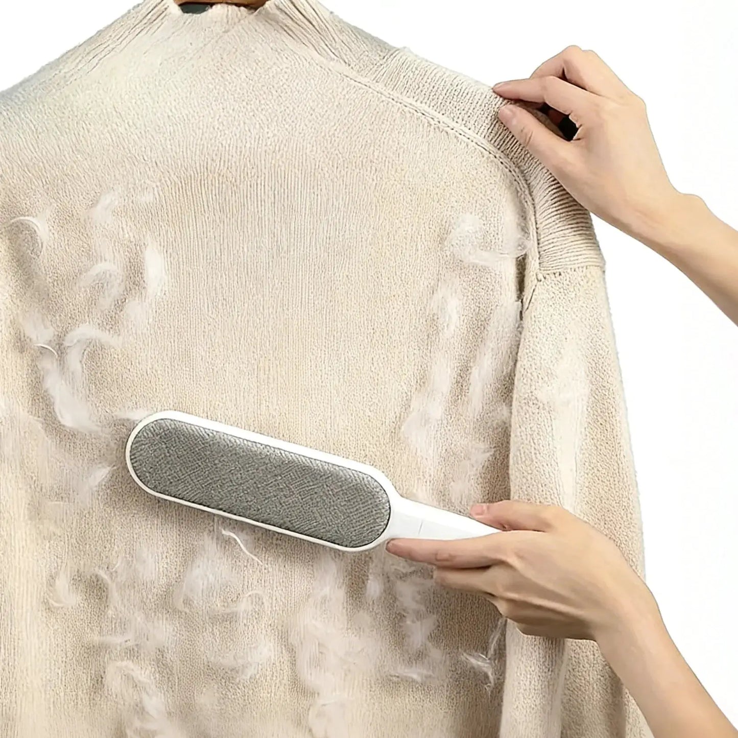 Double-Sided Lint Brush, 31cm/12.2in Clothing Fur/Hair Remover Tool from PriceLows™